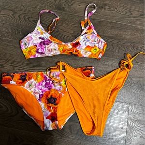 XL Aerie bikini with bottom bundle